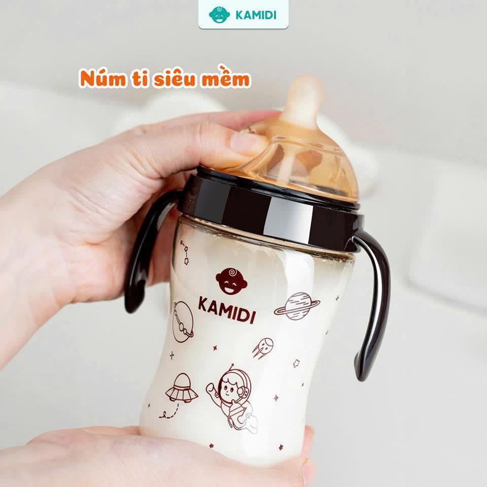 Bình sữa Kamidi PPSU họa tiết 