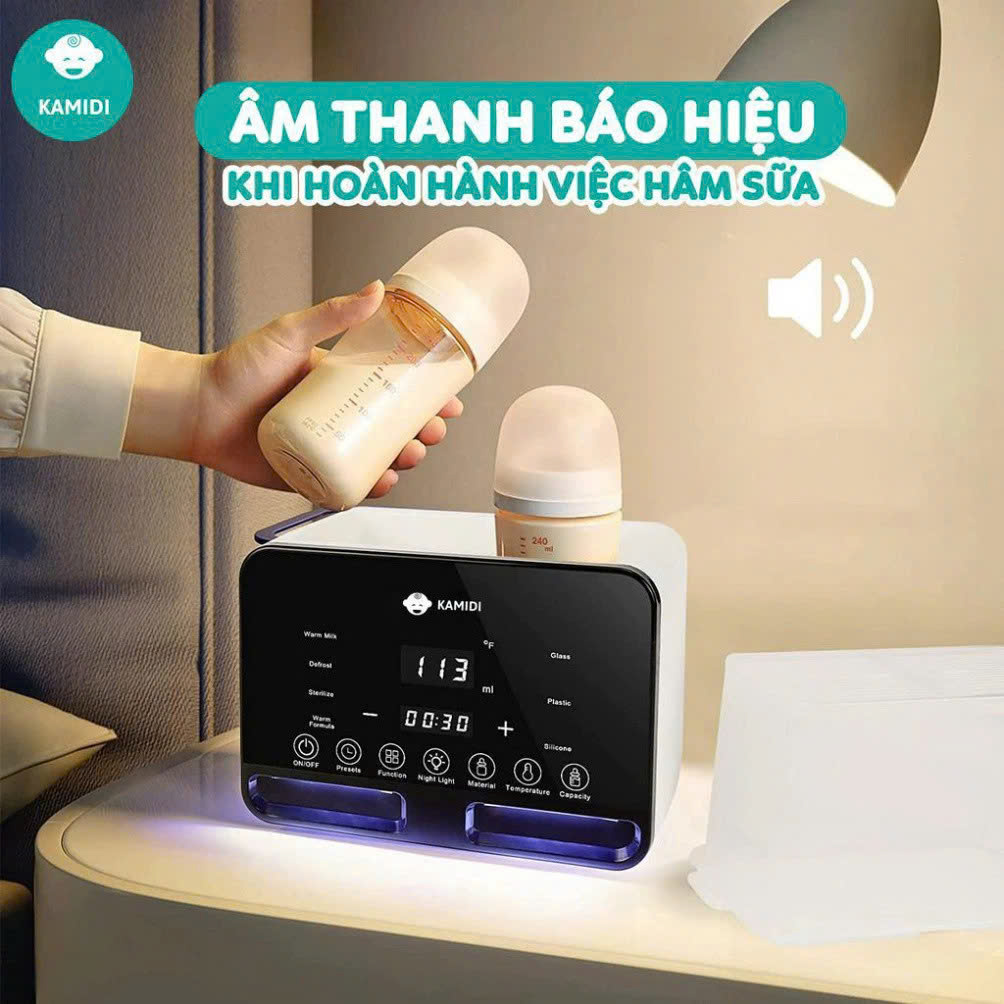 Máy hâm sữa tiệt trùng Kamidi Heat 1