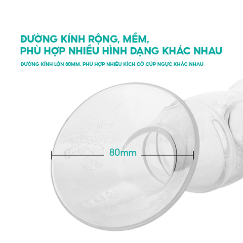 Cốc Hứng Sữa Kamidi Chất Liệu Silicone Cao Cấp