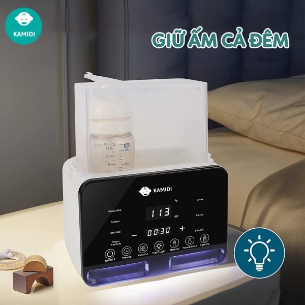 Máy hâm sữa tiệt trùng Kamidi Heat 1