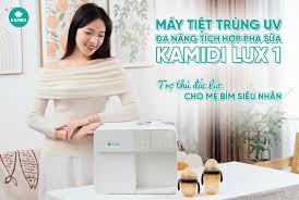 Máy đa năng tiệt trùng UV tích hợp đun nước pha sữa Kamidi Lux 1