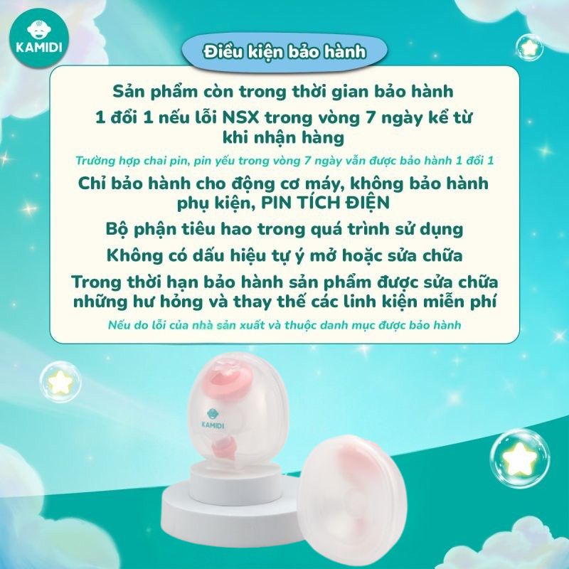 Máy hút sữa điện đôi Kamidi Easy 1