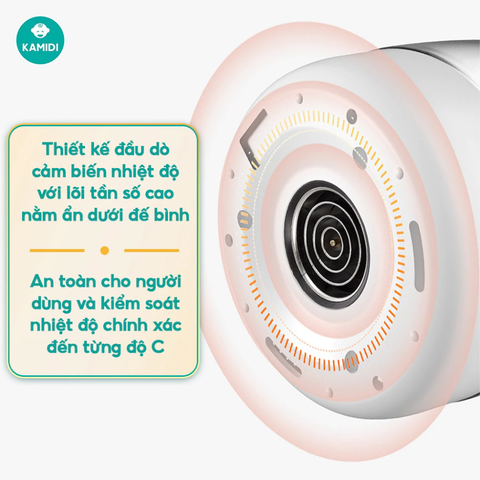 Máy Đun Nước Pha Sữa Kamidi Purity Đa Năng 