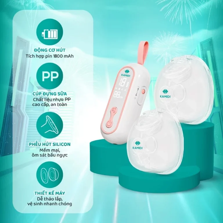 Máy Hút Sữa Rảnh Tay Kamidi Easy 1 Máy Hút Sữa Điện Đôi